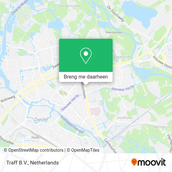 Traff B.V. kaart
