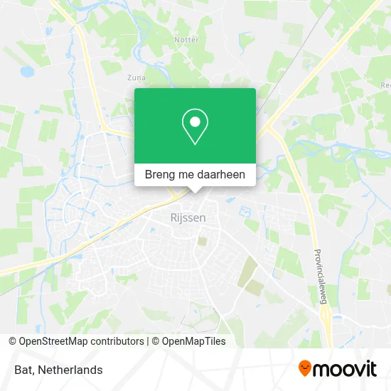 Bat kaart