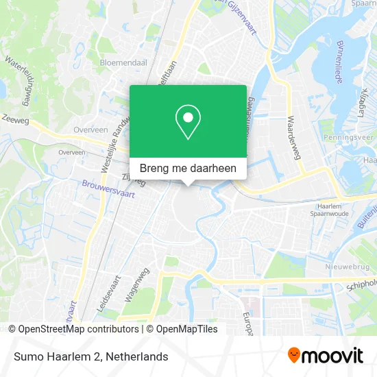 Sumo Haarlem 2 kaart