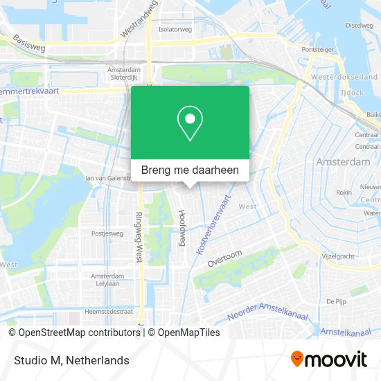Studio M kaart