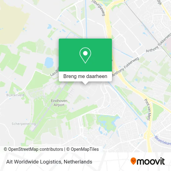 Ait Worldwide Logistics kaart
