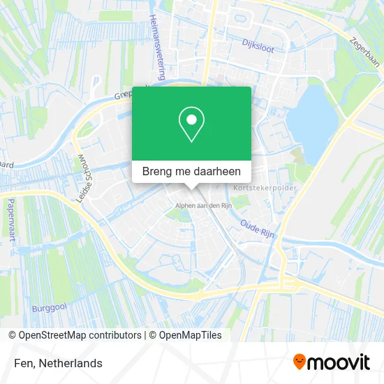 Fen kaart