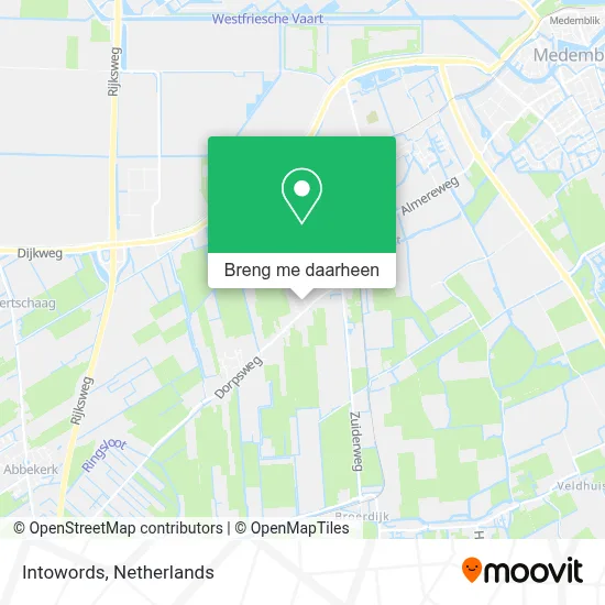 Intowords kaart