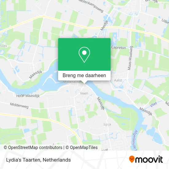 Lydia's Taarten kaart