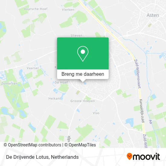 De Drijvende Lotus kaart