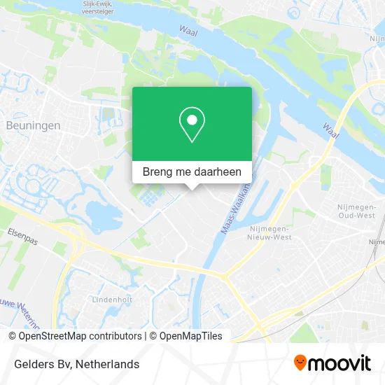 Gelders Bv kaart