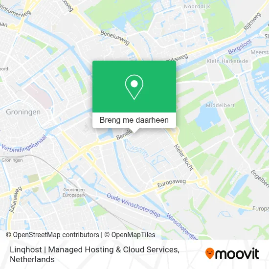 Linqhost | Managed Hosting & Cloud Services kaart