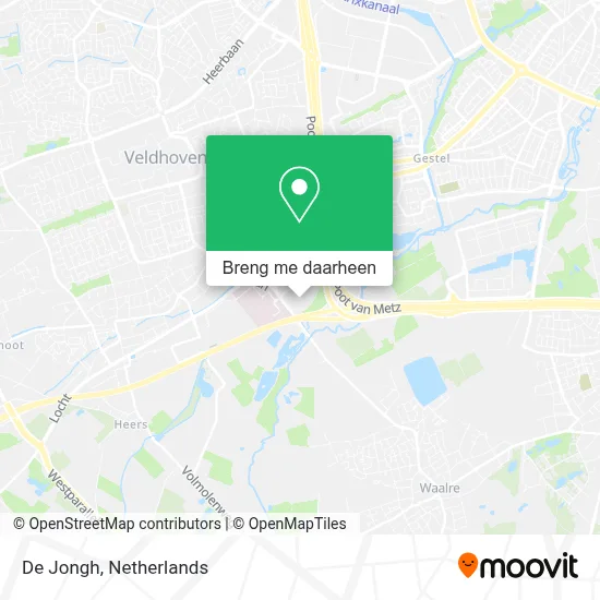 De Jongh kaart