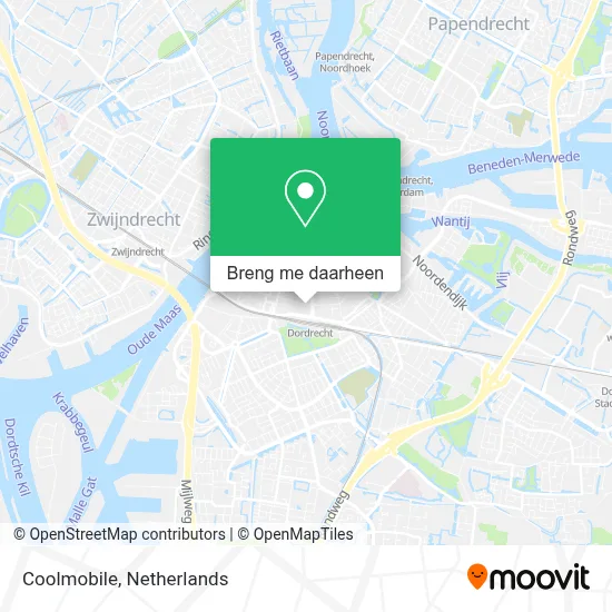 Coolmobile kaart