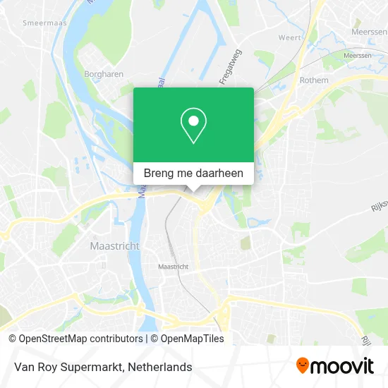 Van Roy Supermarkt kaart