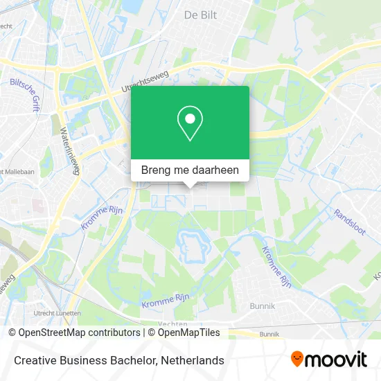Creative Business Bachelor kaart