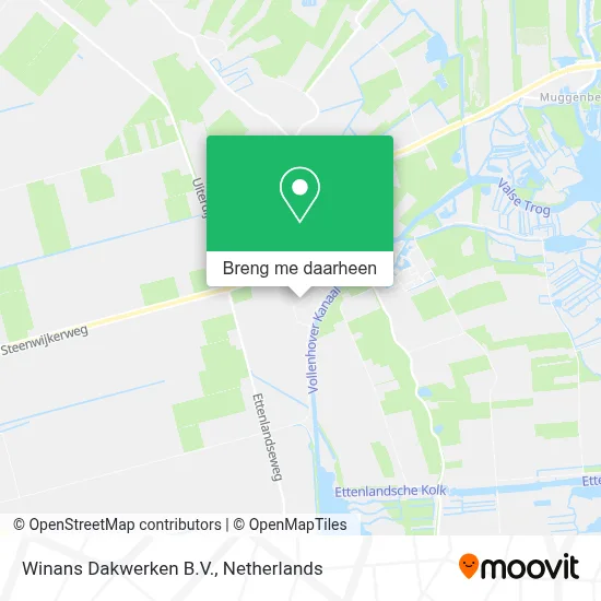 Winans Dakwerken B.V. kaart