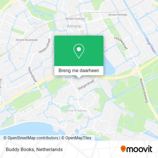 Buddy Books kaart
