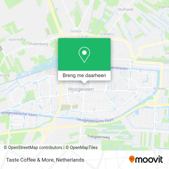Taste Coffee & More kaart