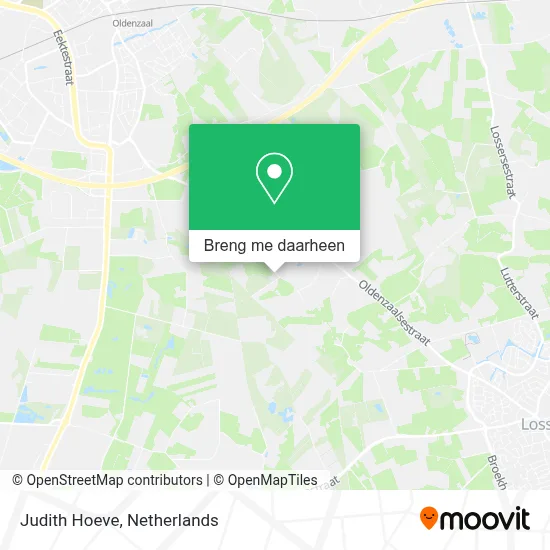 Judith Hoeve kaart