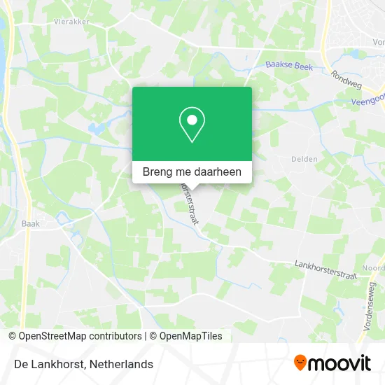 De Lankhorst kaart