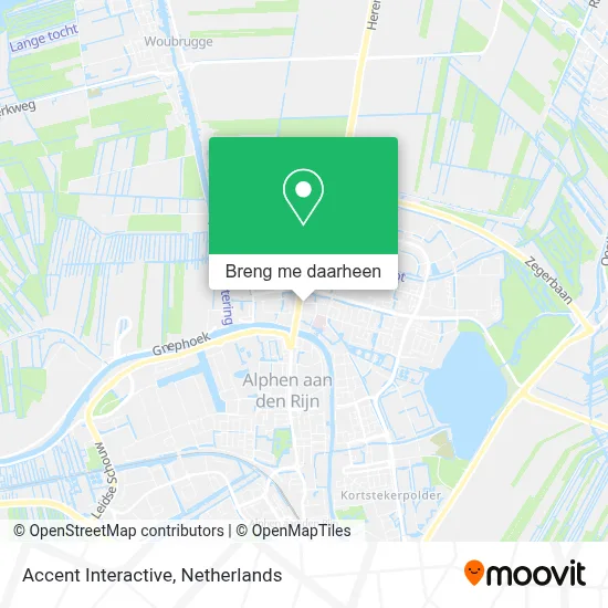 Accent Interactive kaart