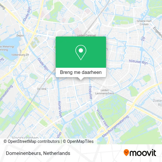 Domeinenbeurs kaart