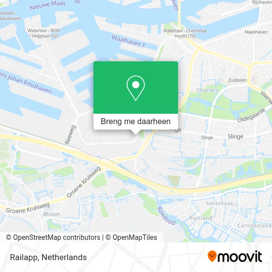 Railapp kaart