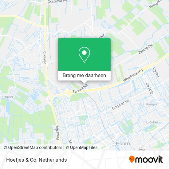 Hoefjes & Co kaart