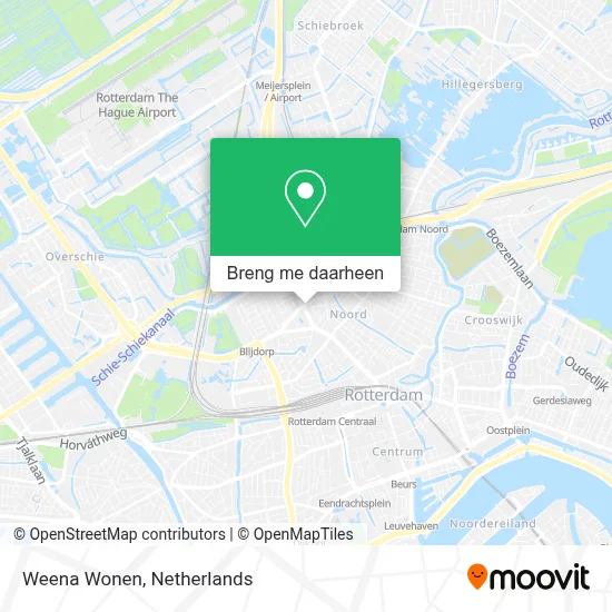 Weena Wonen kaart