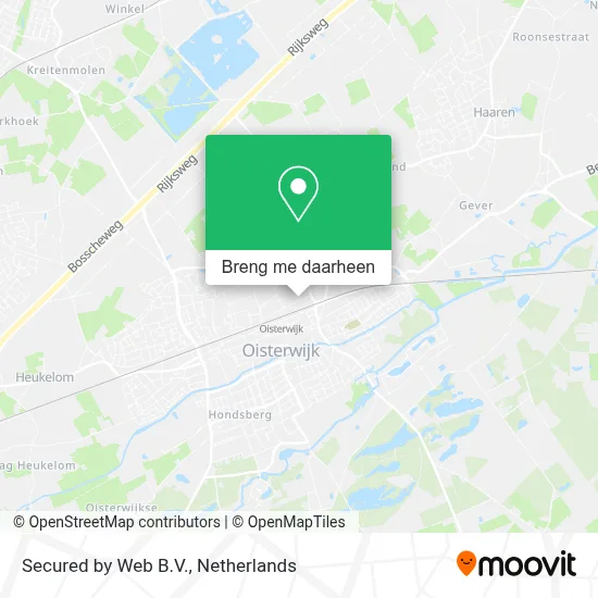 Secured by Web B.V. kaart