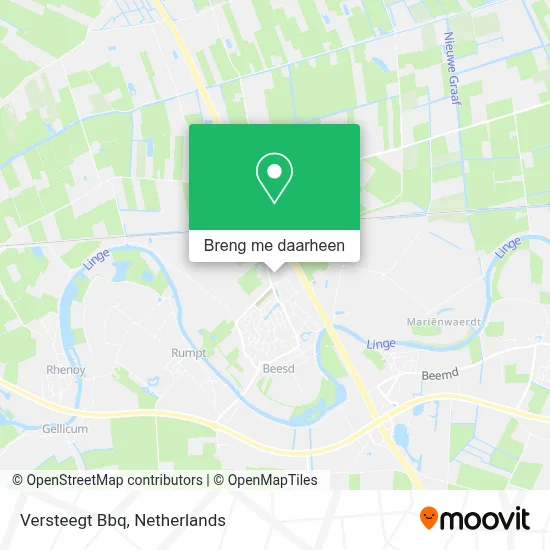Versteegt Bbq kaart