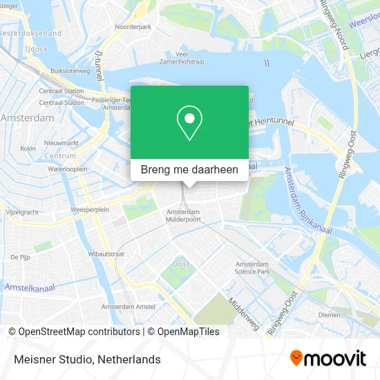 Meisner Studio kaart