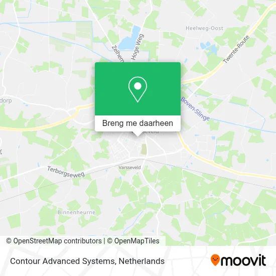 Contour Advanced Systems kaart