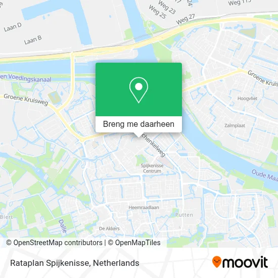 Rataplan Spijkenisse kaart