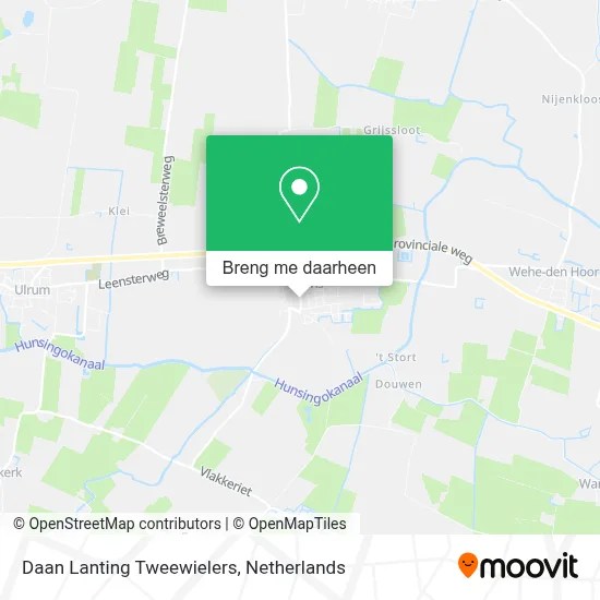 Daan Lanting Tweewielers kaart