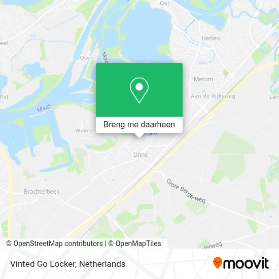 Vinted Go Locker kaart