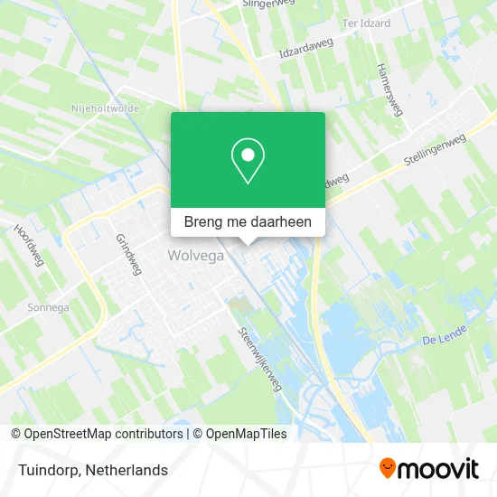 Tuindorp kaart