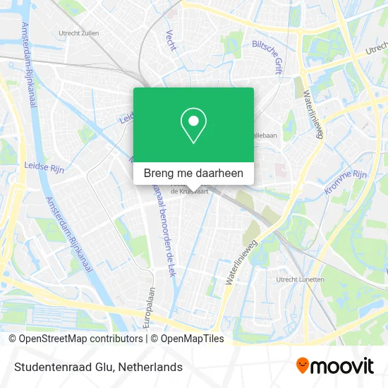 Studentenraad Glu kaart