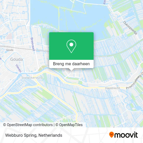 Webburo Spring kaart