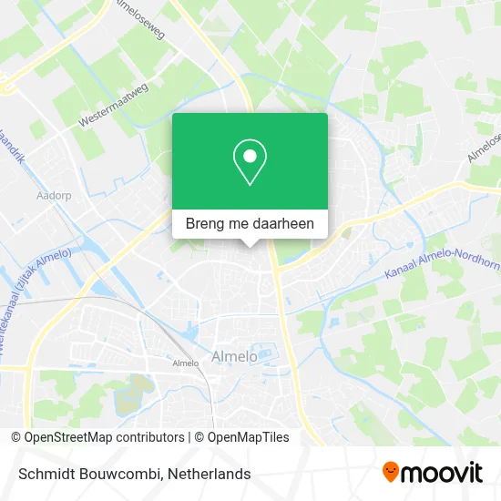 Schmidt Bouwcombi kaart