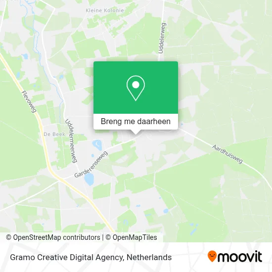 Gramo Creative Digital Agency kaart
