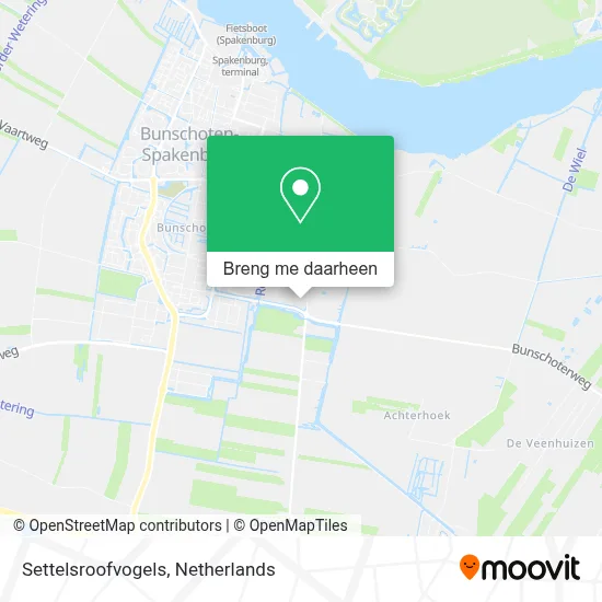 Settelsroofvogels kaart
