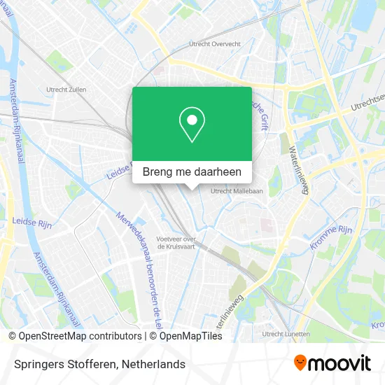 Springers Stofferen kaart
