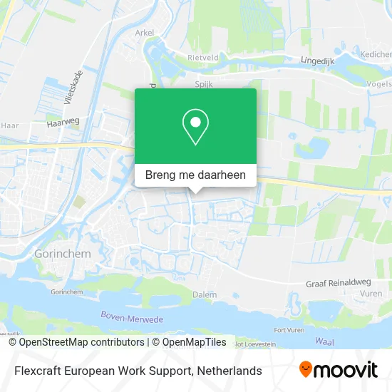 Flexcraft European Work Support kaart