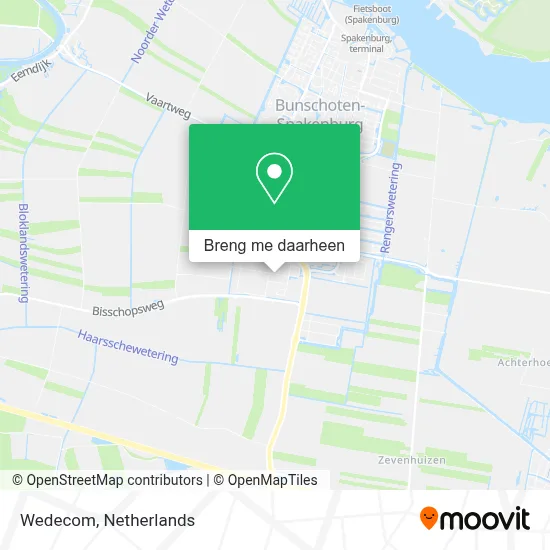 Wedecom kaart