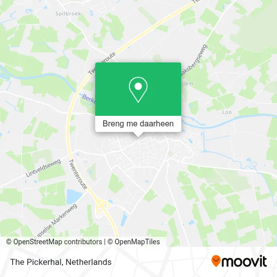 The Pickerhal kaart