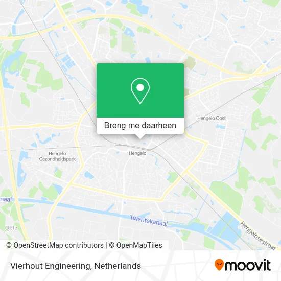 Vierhout Engineering kaart