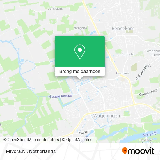 Mivora.Nl kaart