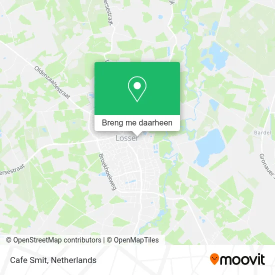 Cafe Smit kaart