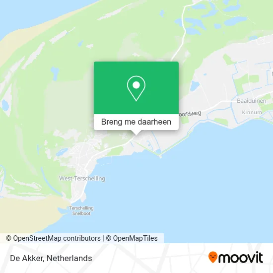 De Akker kaart