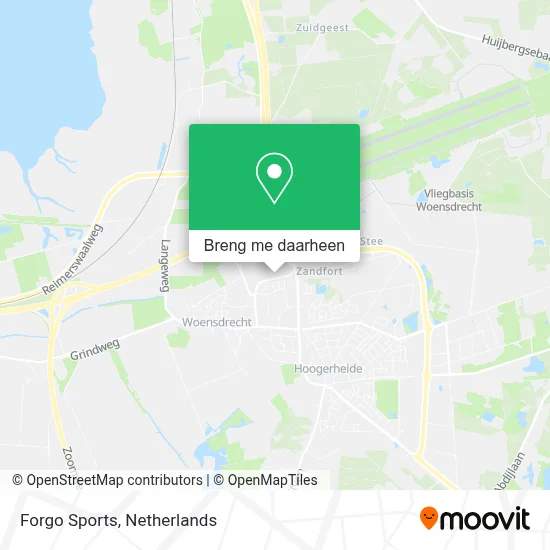 Forgo Sports kaart