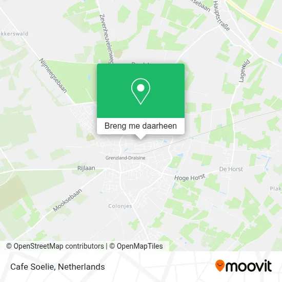 Cafe Soelie kaart