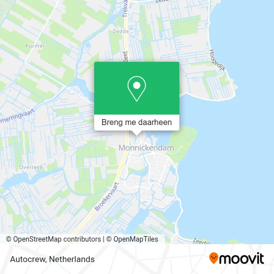 Autocrew kaart