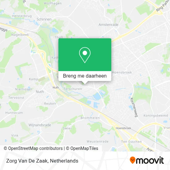 Zorg Van De Zaak kaart